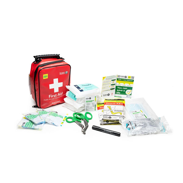 Image 2 of St John Ambulance Zenith Public Access Trauma (PAcT) First Aid Kit with Tourni-key