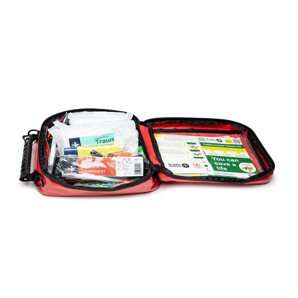 Image 4 of St John Ambulance Zenith Public Access Trauma (PAcT) First Aid Kit with Tourniquet