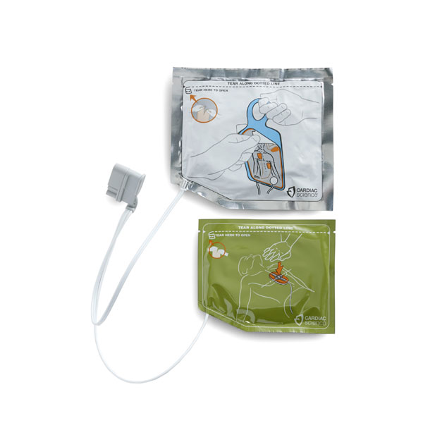 Image 2 of Adult Defibrillator Pads for Cardiac Science Powerheart G5 Defibrillator